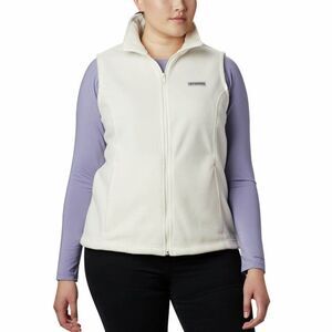 NWT Columbia Plus Size Benton Springs White Fleece Vest XXL